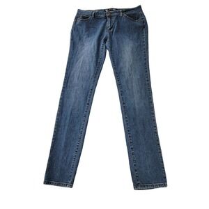 Rocawear Skinny Denim Jeans Women's Size 15 Blue 5-Pocket RN 111507